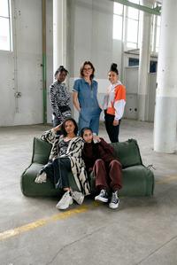 Ella John, Olga Zegers, Fabienne D’Azevedo, Saïda Galadi, Reanny Hortencia. Photo: Mianda Gashi